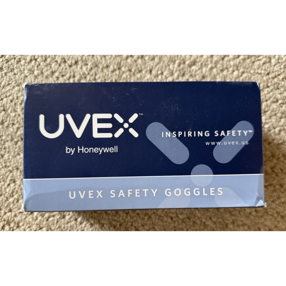 UVEX Stealth S3960D Gray Body with Clear Lens Safety Goggles